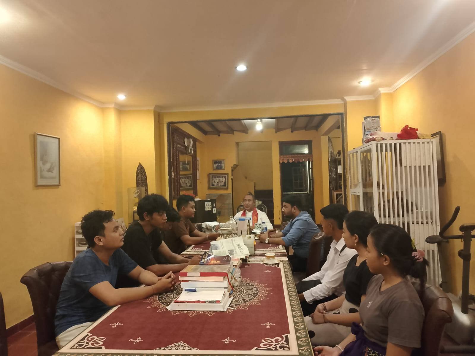 Briefing and Meetings with Ashram Gandhi Puri members
